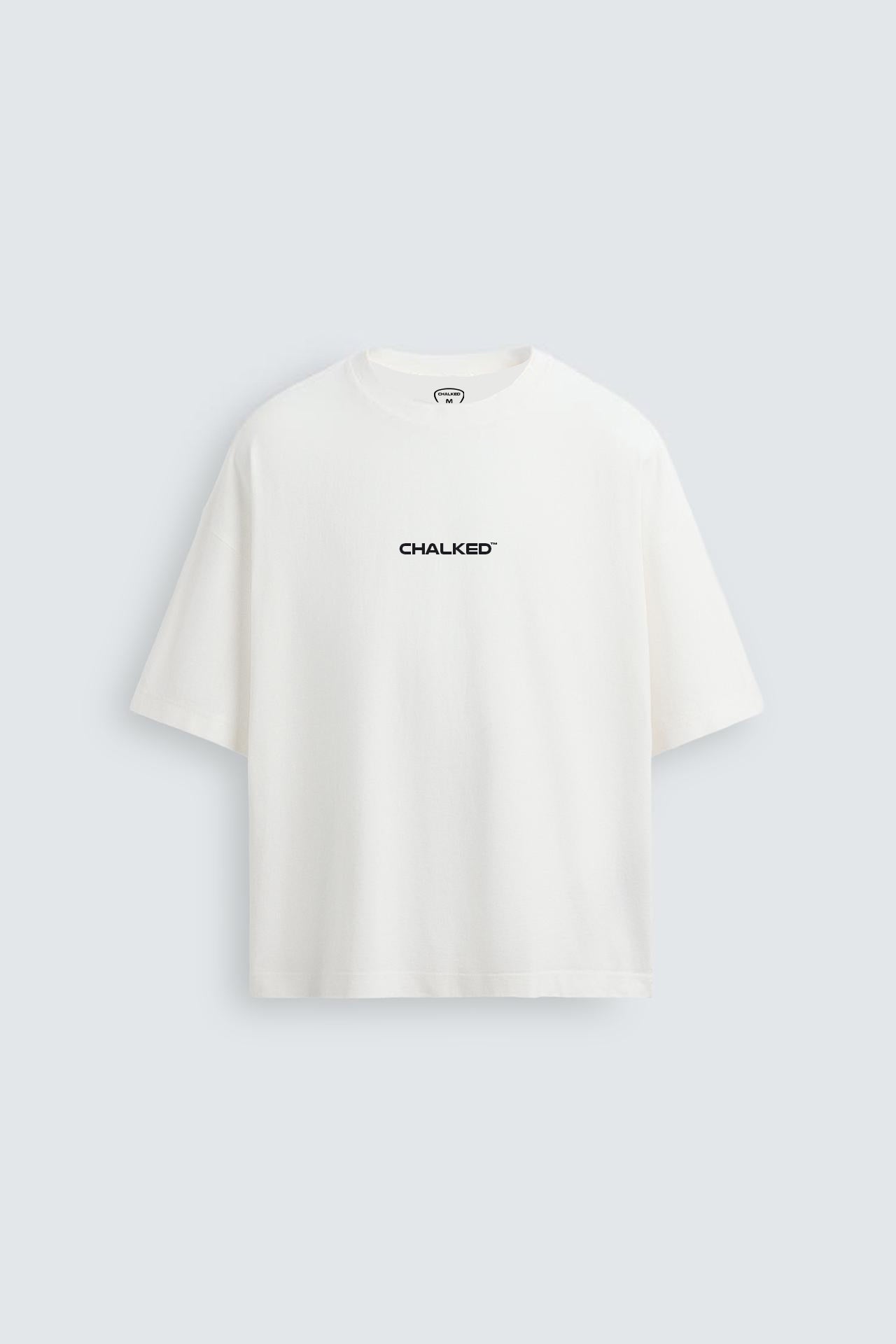 CHALK BREAKS. PLAYERS DON´T TEE WHITE
