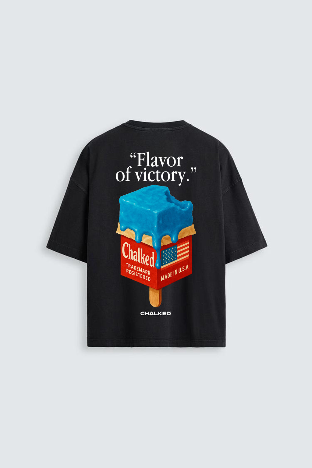 FLAVOR OF VICTORY TEE BLACK