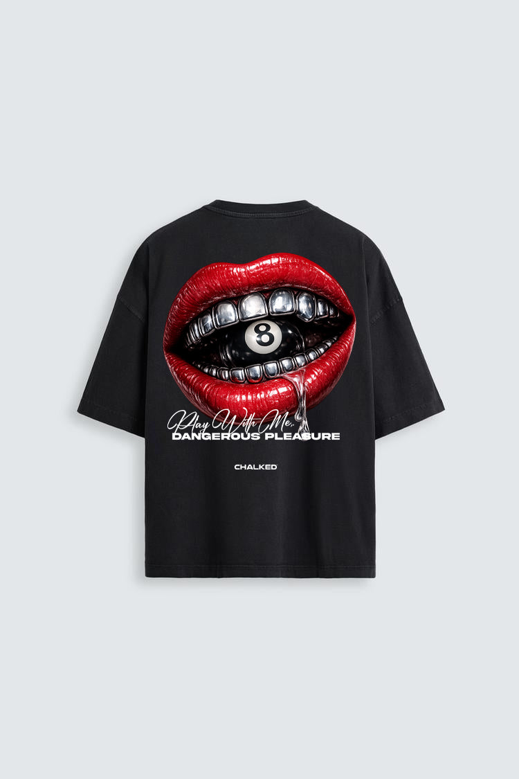 PLAY WITH ME TEE BLACK